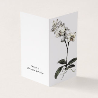 折り畳みカード_蘭植物学