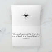 折り畳みクリスマスカード シーズンカード (内部)