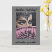 折り畳みグリーティングカードお洒落誕生日 カード (黄色い花)