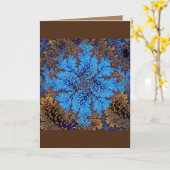 折り畳みグリーティングカードカッコいい- Squaresコレクション カード (黄色い花)