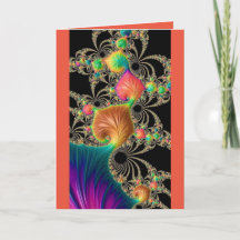 折り畳みグリーティングカード空白の – 内側