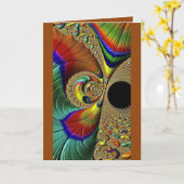 折り畳みグリーティングカード空白の – 内側 カード (黄色い花)