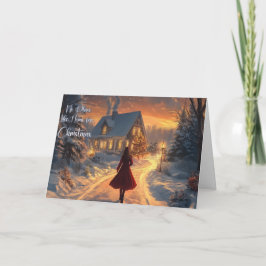 折り畳みグリーティングカード5x7クリスマスカード カード