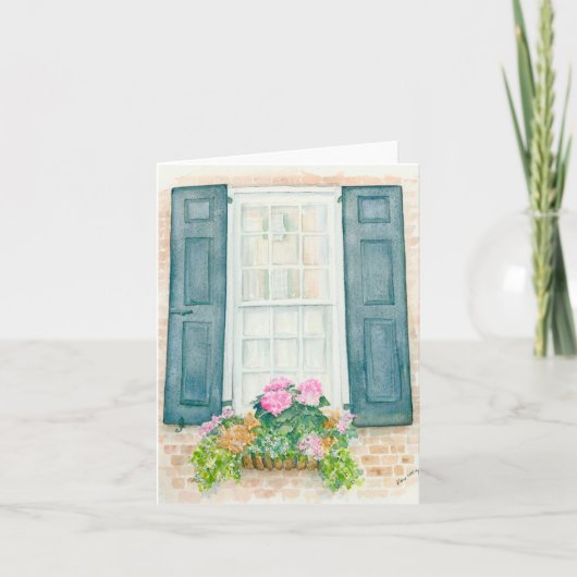 折り畳みグリーティングカード(オリジナルのアートワーク付) カード (正面)