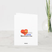 折り畳みグリーティングカード カード (裏面)