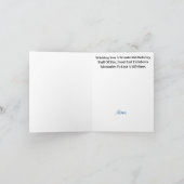 折り畳みグリーティングカード カード (内部)