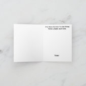 折り畳みグリーティングカード カード (内部)