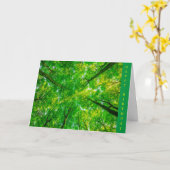 折り畳みグリーティングカード カード (黄色い花)