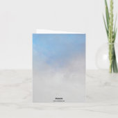 折り畳みグリーティングカード カード (裏面)