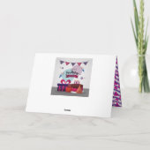 折り畳みグリーティングカード カード (裏面)