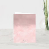 折り畳みグリーティングカード カード (裏面)