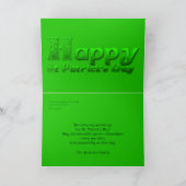 折り畳みグリーティングカード カード (内部)