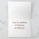 折り畳みグリーティングカード カード (内部)