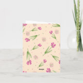 折り畳みグリーティングカード カード (裏面)