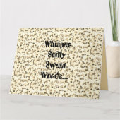 折り畳みグリーティングカード カード (正面)