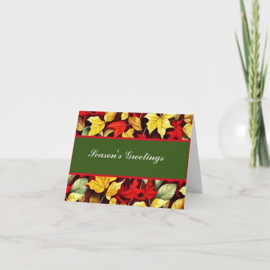 折り畳みグリーティングカード カード (正面)