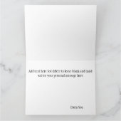 折り畳みグリーティングカード カード (内部)