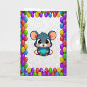 折り畳みグリーティングカード カード (裏面)