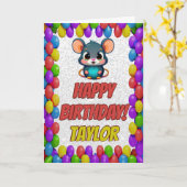 折り畳みグリーティングカード カード (黄色い花)