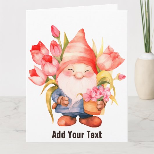 折り畳みグリーティングカード カード (正面)