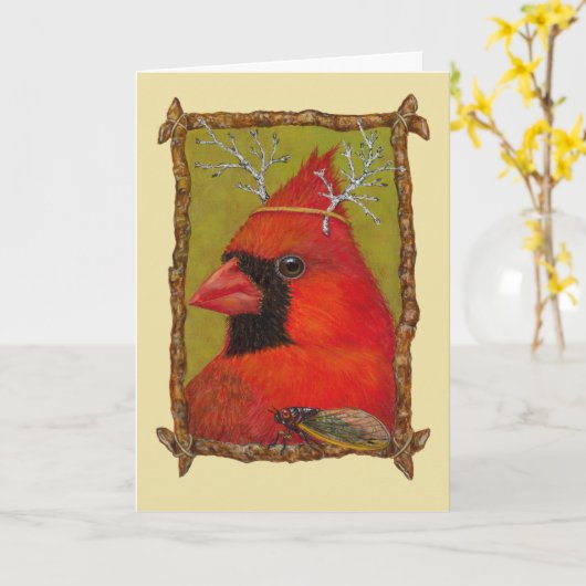 折り畳みグリーティングカード カード (黄色い花)