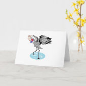 折り畳みグリーティングカード カード (黄色い花)