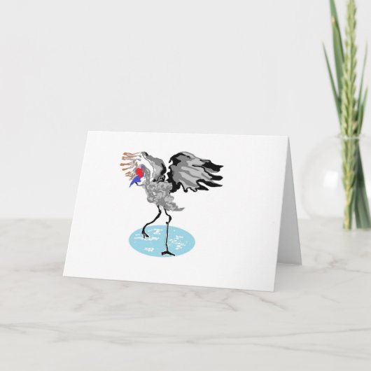 折り畳みグリーティングカード カード (正面)