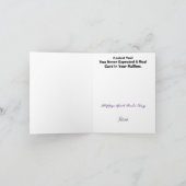 折り畳みグリーティングカード カード (内部)