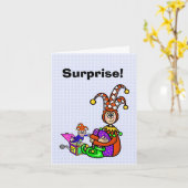 折り畳みグリーティングカード カード (黄色い花)