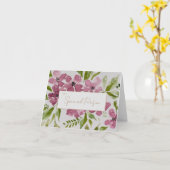 折り畳みグリーティングカード カード (黄色い花)