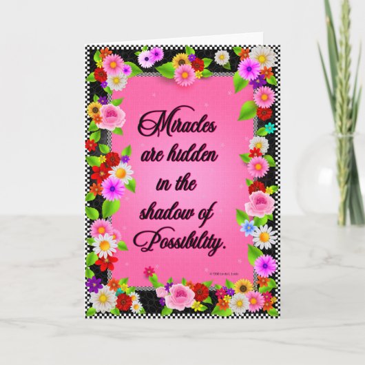 折り畳みグリーティングカード カード (正面)