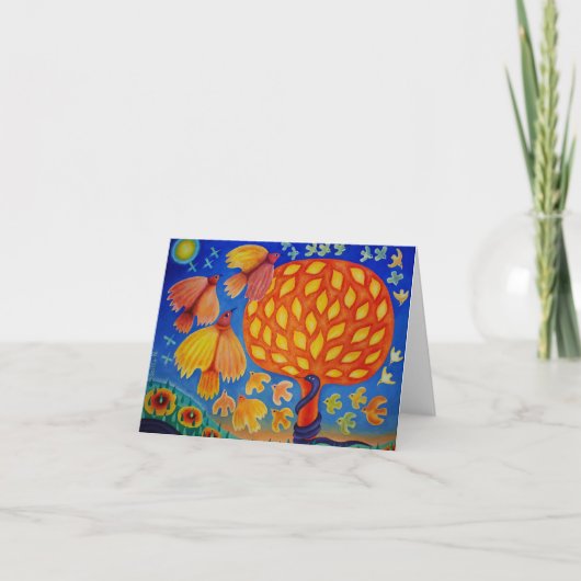 折り畳みグリーティングカード カード (正面)