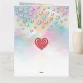 折り畳みグリーティングカード カード (裏面)