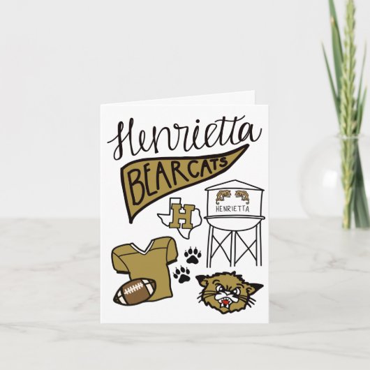 折り畳みグリーティングカード カード (正面)