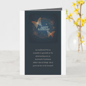 折り畳みグリーティングカード カード (黄色い花)