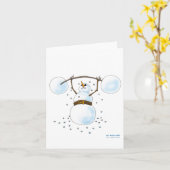 折り畳みグリーティングカード カード (黄色い花)