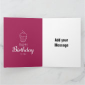 折り畳みグリーティングカード カード (内部)