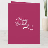 折り畳みグリーティングカード カード (裏面)