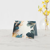 折り畳みグリーティングカード カード (黄色い花)