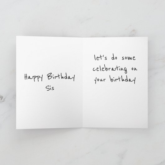 折り畳みグリーティングカード カード (内部)