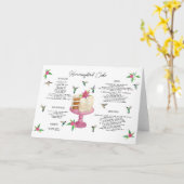 折り畳みグリーティングカード カード (黄色い花)