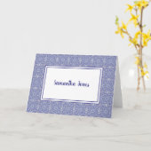 折り畳みグリーティングカード カード (黄色い花)