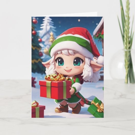 折り畳みグリーティングカード カード (正面)