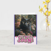 折り畳みグリーティングカード カード (黄色い花)