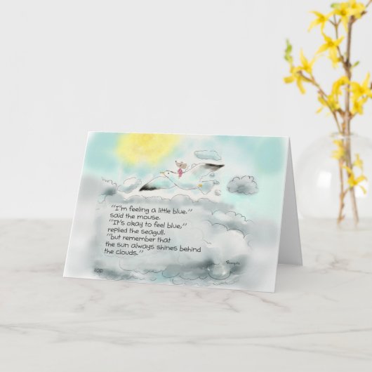 折り畳みグリーティングカード カード (黄色い花)