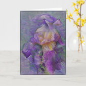 折り畳みグリーティングカード カード (黄色い花)