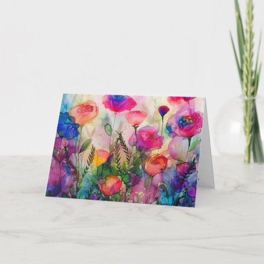 折り畳みグリーティングカード カード (正面)