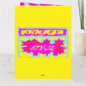 折り畳みグリーティングカード カード (裏面)