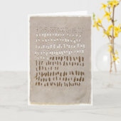 折り畳みグリーティングカード カード (黄色い花)