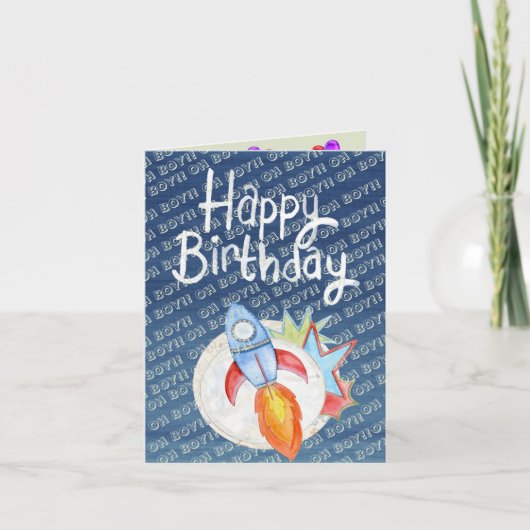 折り畳みグリーティングカード カード (正面)